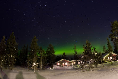 Polarlichter Saariselkä