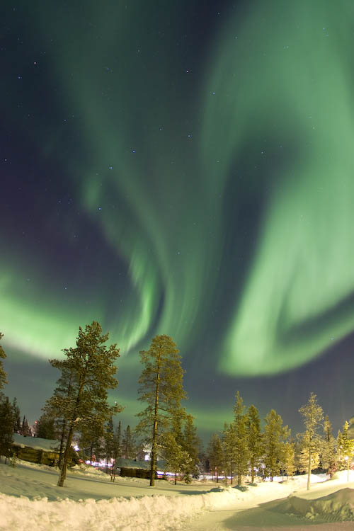 Polarlichter Saariselkä