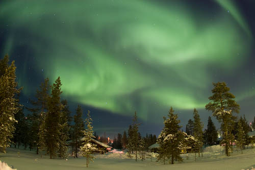 Polarlichter Saariselkä