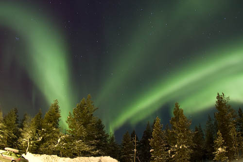 Polarlichter Saariselkä